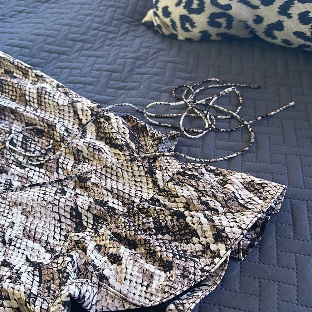 1State Leopard Wrap Dress. NEW - Picture 9 of 14